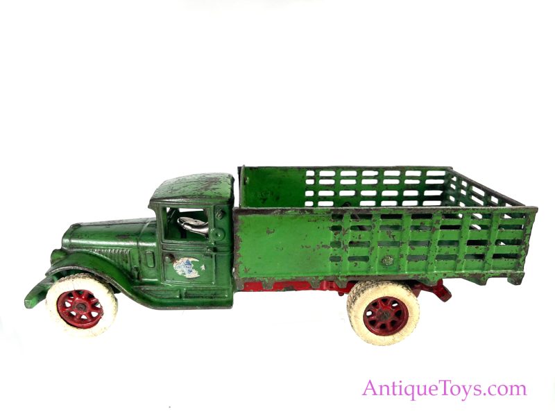 Arcade International Truck Cast Iron Stake Truck <FONT COLOR="ff000 ">*SOLD*</font> - Image 17