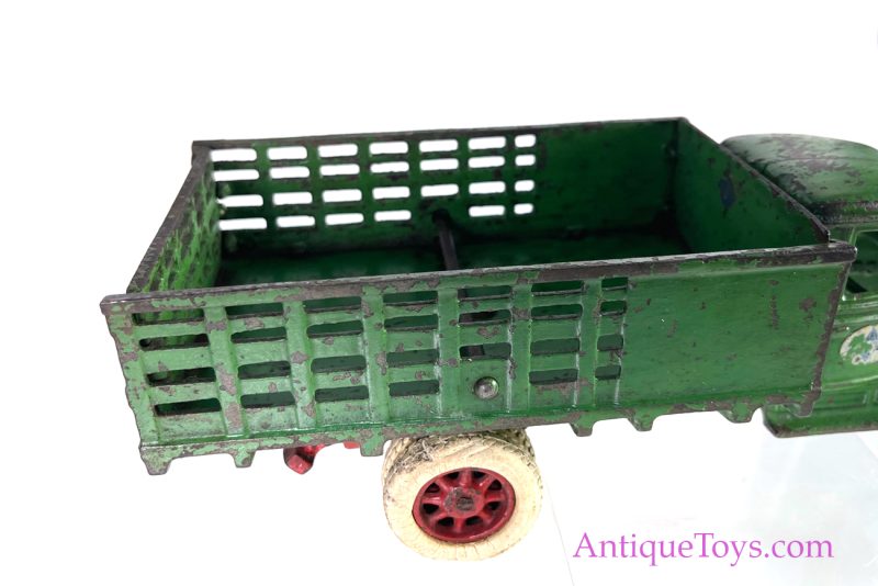 Arcade International Truck Cast Iron Stake Truck <FONT COLOR="ff000 ">*SOLD*</font> - Image 12