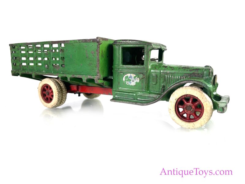 Arcade International Truck Cast Iron Stake Truck <FONT COLOR="ff000 ">*SOLD*</font> - Image 5