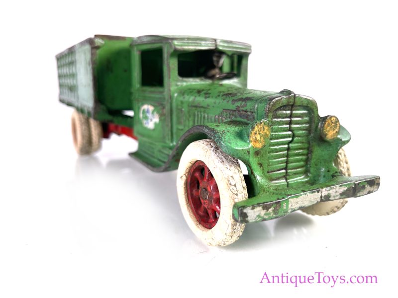 Arcade International Truck Cast Iron Stake Truck <FONT COLOR="ff000 ">*SOLD*</font> - Image 4