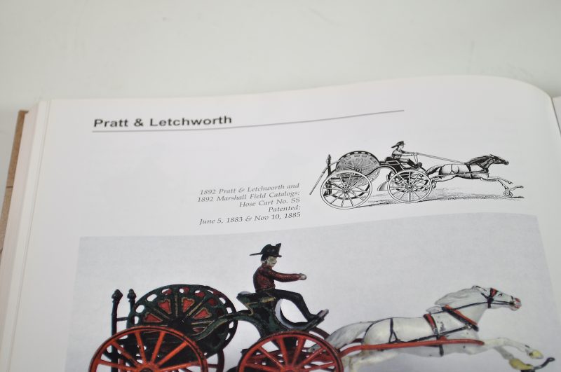 Pratt & Letchworth ca. 1890's No. SS Cast Iron Horse Drawn Fire Hose Wagon Bell Ringer <FONT COLOR="ff000 ">*SOLD*</font> - Image 9