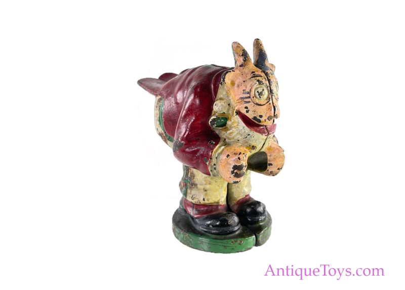 Doc Yak Cast Iron Hood Ornament, Arcade Toys <FONT COLOR="ff000 ">*SOLD*</font> - Image 6