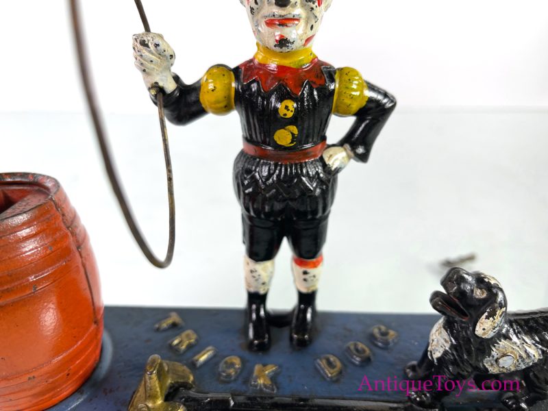 Hubley Cast Iron Mechanical Trick Dog Bank <FONT COLOR="ff000 ">*SOLD*</font> - Image 12