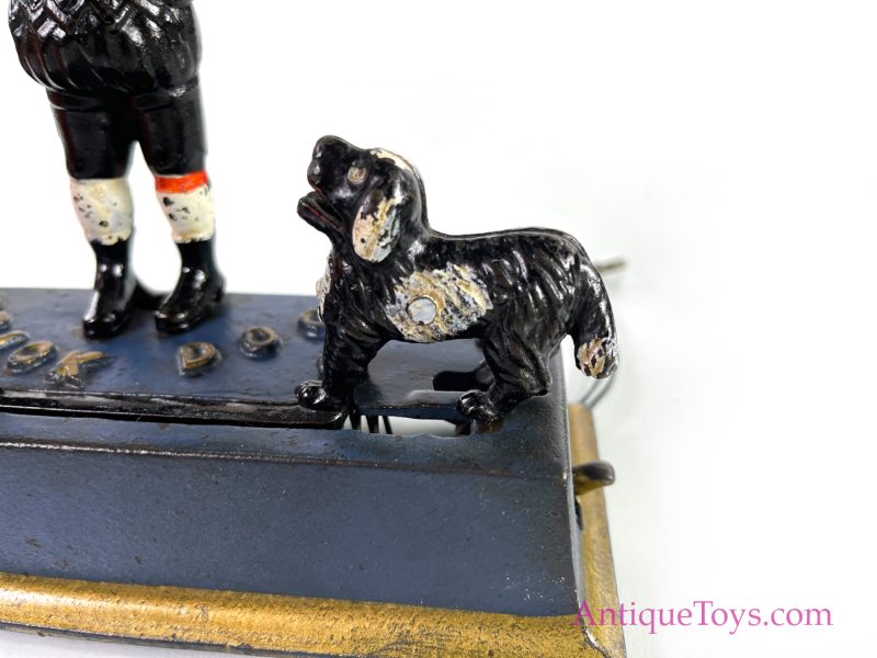 Hubley Cast Iron Mechanical Trick Dog Bank <FONT COLOR="ff000 ">*SOLD*</font> - Image 11
