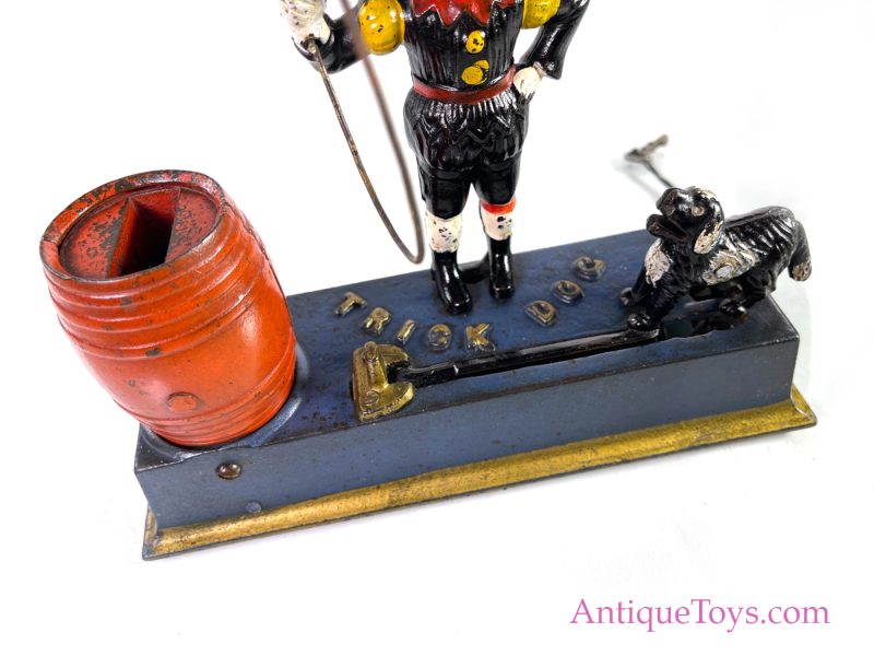 Hubley Cast Iron Mechanical Trick Dog Bank <FONT COLOR="ff000 ">*SOLD*</font> - Image 10