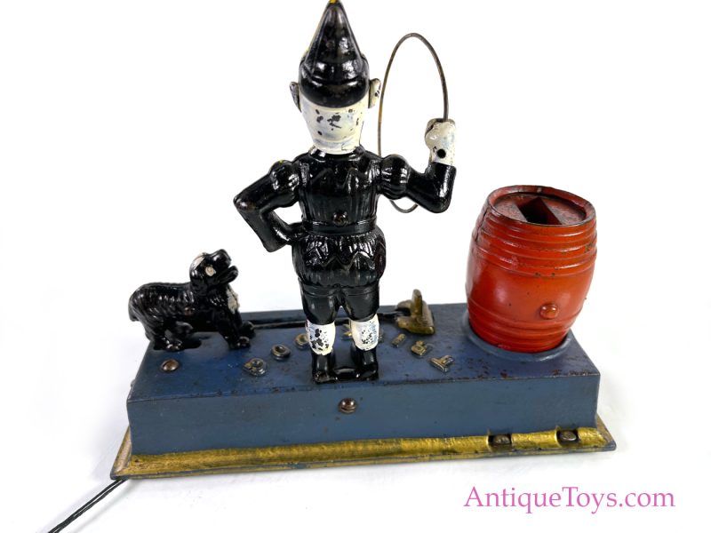 Hubley Cast Iron Mechanical Trick Dog Bank <FONT COLOR="ff000 ">*SOLD*</font> - Image 8