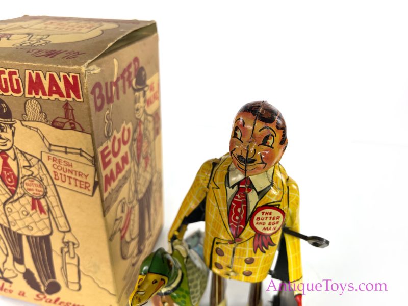 Marx Butter and Eggs Man Tin Windup Toy <FONT COLOR="ff000 ">*SOLD*</font> - Image 7