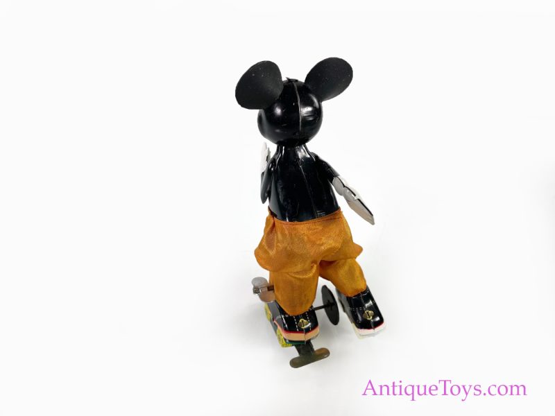 Linemar Marx Tin Lithographed Windup Mickey Mouse Skater Toy <FONT COLOR="ff000 ">*SOLD*</font> - Image 3