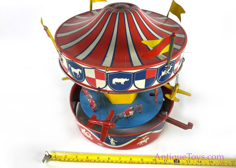 Wolverine Circus Merry Go Round with Planes and Horses <FONT COLOR="ff000 ">*SOLD*</font> - Image 11