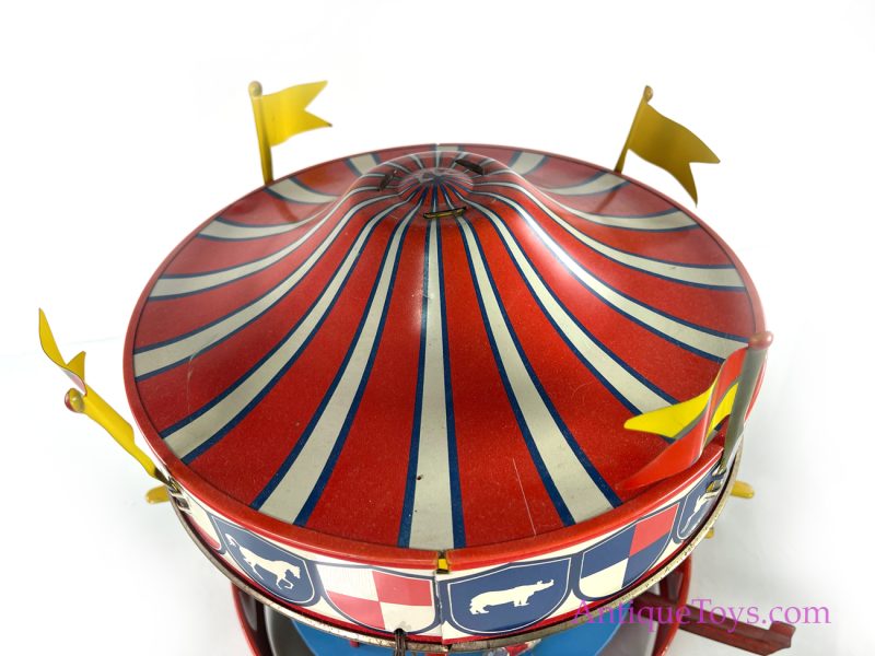 Wolverine Circus Merry Go Round with Planes and Horses <FONT COLOR="ff000 ">*SOLD*</font> - Image 9