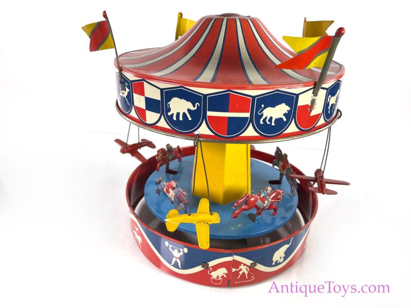 Wolverine Circus Merry Go Round with Planes and Horses <FONT COLOR="ff000 ">*SOLD*</font>