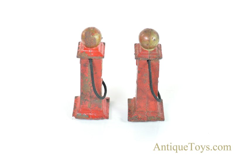 Arcade Cast Iron Set of 2 Gas Pumps for Sale <FONT COLOR="ff000 ">*SOLD*</font> - Image 4