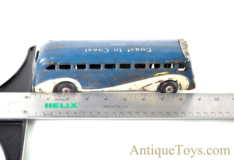 Arcade Cast Iron Greyhound Bus <FONT COLOR="ff000 ">*SOLD*</font> - Image 6