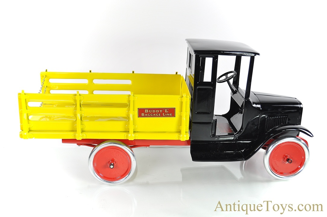 Buddy L Pressed Steel Baggage Line Truck SOLD AntiqueToys