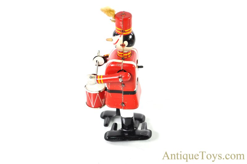 Linemar Marx Tin Lithographed Windup Mechanical Marching Soldier Walt Disney Babes in Toyland with Box <FONT COLOR="ff000 ">*SOLD*</font> - Image 5