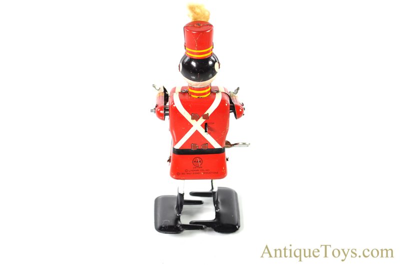Linemar Marx Tin Lithographed Windup Mechanical Marching Soldier Walt Disney Babes in Toyland with Box <FONT COLOR="ff000 ">*SOLD*</font> - Image 3