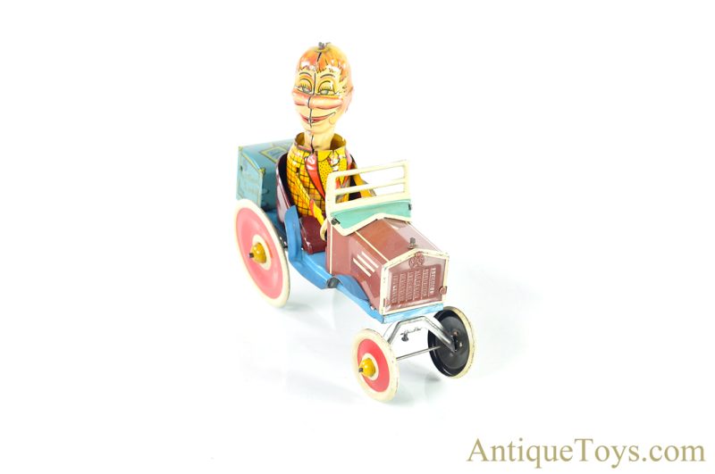 Marx Tin Lithographed Windup Mortimer Snerd Tricky Auto Wacky Car <FONT COLOR="ff000 ">*SOLD*</font> - Image 4
