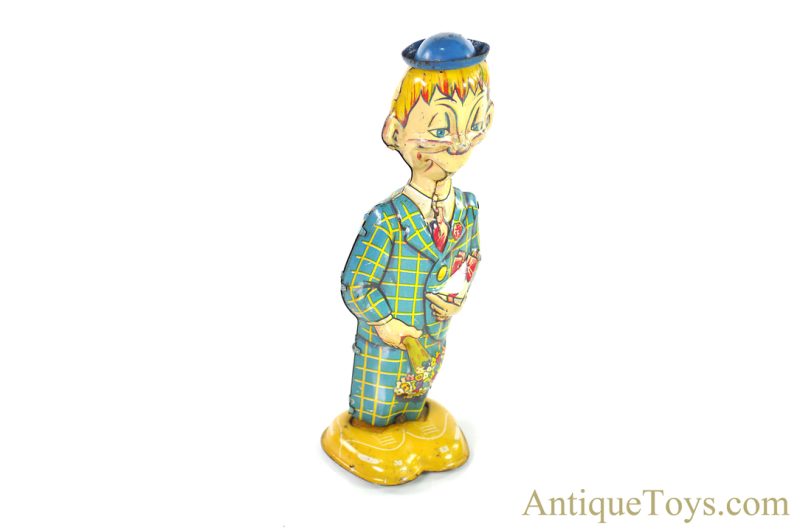Marx Tin Lithographed Windup Edgar Bergen's Mortimer Snerd Walker <FONT COLOR="ff000 ">*SOLD*</font> - Image 2