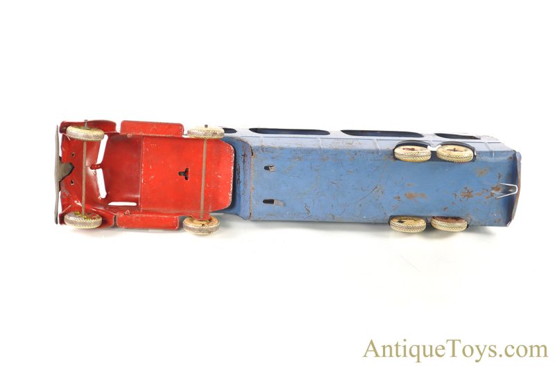 Marx Pressed Steel Motor Transit and Pressed Steel Car <FONT COLOR="ff000 ">*SOLD*</font> - Image 3