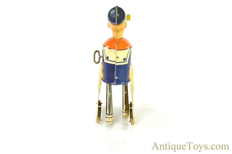 Marx Tin Lithographed Windup "Walking Popeye" in Box <FONT COLOR="ff000 ">*SOLD*</font> - Image 6