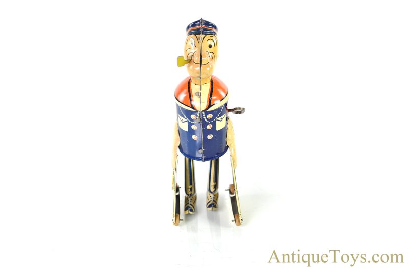 Marx Tin Lithographed Windup "Walking Popeye" in Box <FONT COLOR="ff000 ">*SOLD*</font> - Image 5