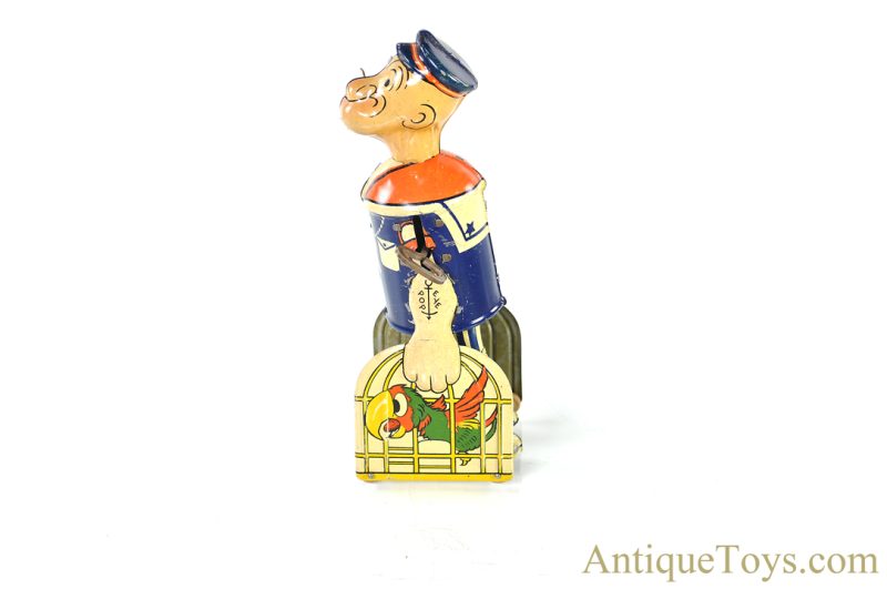 Marx Tin Lithographed Windup "Walking Popeye" in Box <FONT COLOR="ff000 ">*SOLD*</font> - Image 4