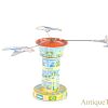 Schopper Nr. 5100 Tin Lithographed Lever Action Air Traffic Control Tower German Toy in Box <FONT COLOR="ff000 ">*SOLD*</font> - Image 2