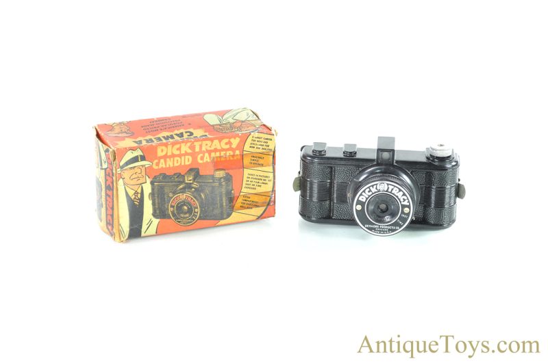 Seymore Products Co. Dick Tracy Candid Camera in Box for Sale <FONT COLOR="ff000 ">*SOLD*</font>