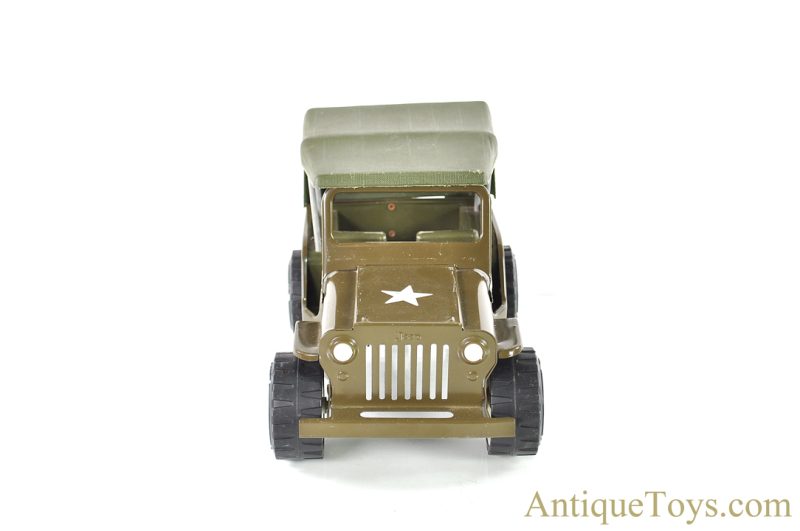 Tonka Toys Pressed Steel Military Jeep for Sale - Image 4