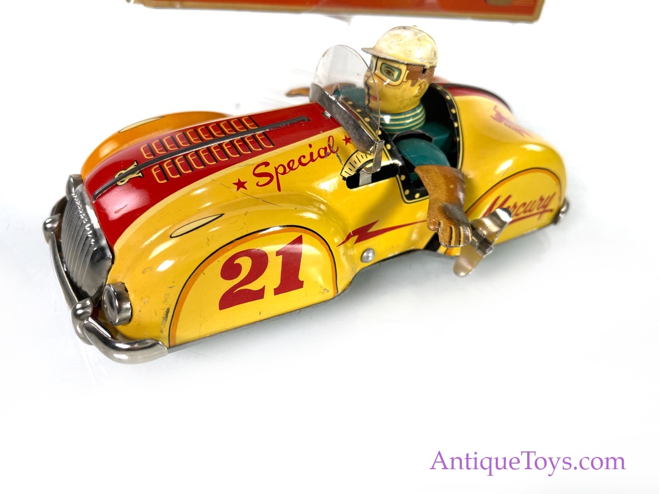 TBC Tin Lithographed Windup Mercury Special “Road Wizard TBC Tin Lithographed Windup Mercury Special “Road Wizard