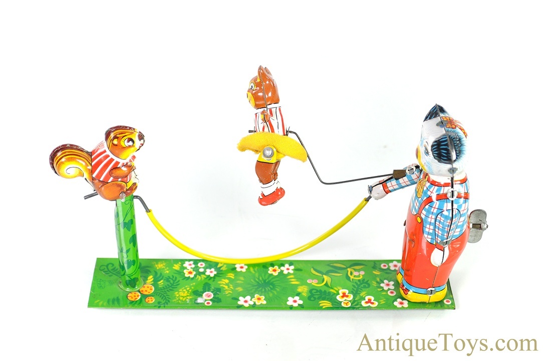 TPS Toplay, Ltd. Tin Lithographed Windup 
