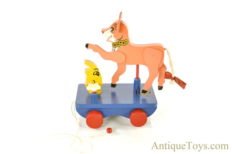 Wood Commodities Corp. Borden's "Elsie the Cow" Wooden Pull Toy in Box <FONT COLOR="ff000 ">*SOLD*</font> - Image 3