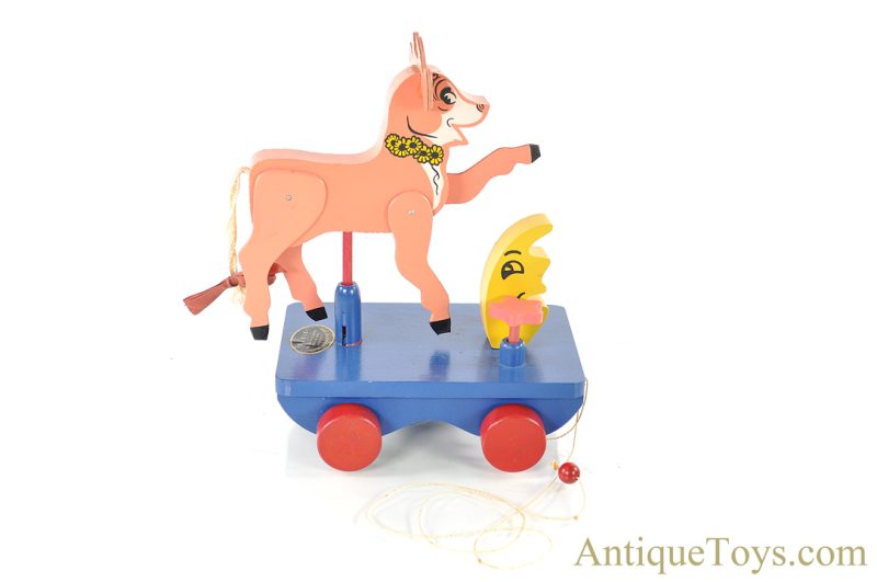 Wood Commodities Corp. Borden's "Elsie the Cow" Wooden Pull Toy in Box <FONT COLOR="ff000 ">*SOLD*</font> - Image 2