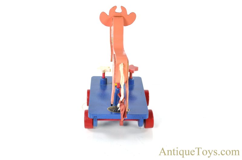 Wood Commodities Corp. Borden's "Elsie the Cow" Wooden Pull Toy in Box <FONT COLOR="ff000 ">*SOLD*</font> - Image 6