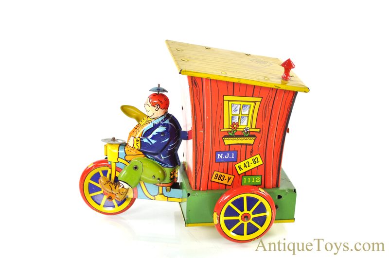 Wyandotte Toys All Metal Products Company Tin Lithographed Windup Mechanical Humphrey Mobile <FONT COLOR="ff000 ">*SOLD*</font> - Image 2