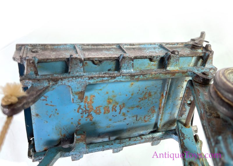 Arcade Cast Iron Mack Dump Truck Old Toy <FONT COLOR="ff000 ">*SOLD*</font> - Image 4