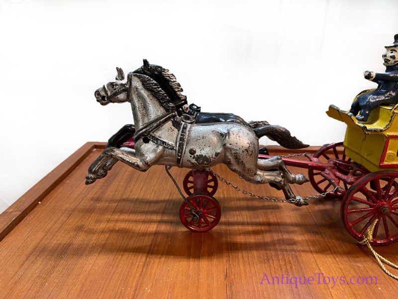 Kenton Toys Police Patrol Horse Drawn Carriage with Happy Hooligan <FONT COLOR="ff000 ">*SOLD*</font> - Image 7