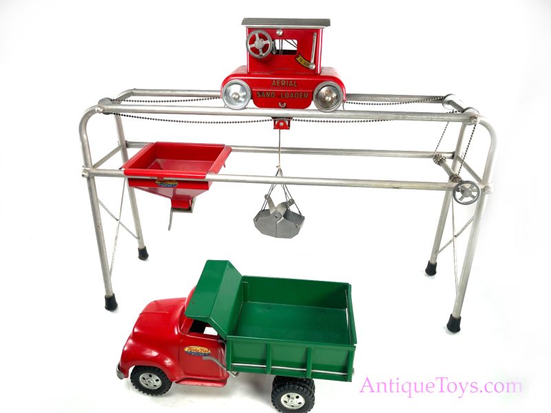 Tonka Sand and Gravel Aerial Bucket and Dump Truck <FONT COLOR="ff000 ">*SOLD*</font>
