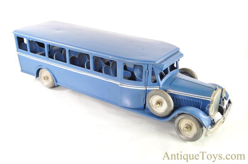 Buddy L Pressed Steel #208 Coach (1927-32) Passenger Bus <FONT COLOR="ff000 ">*SOLD*</font>