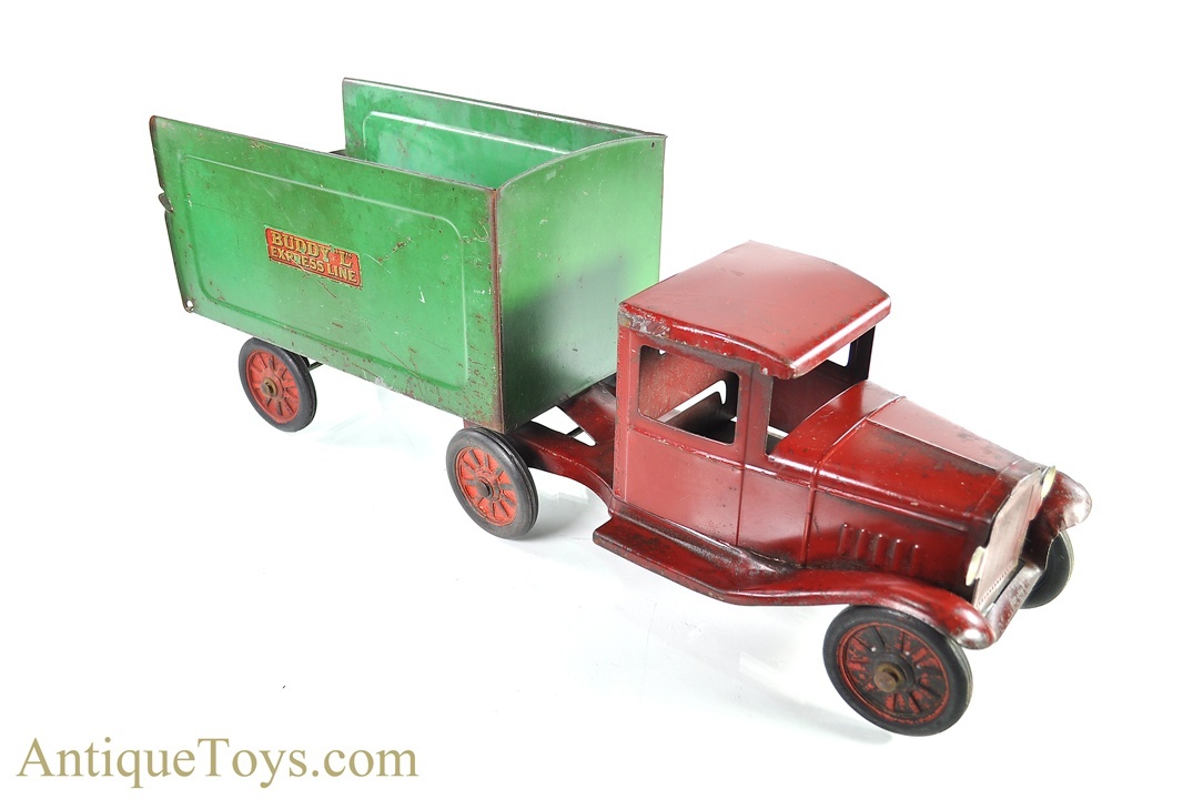Buddy L ca. 1934 Pressed Steel No. 35 Express Line Truck *SOLD