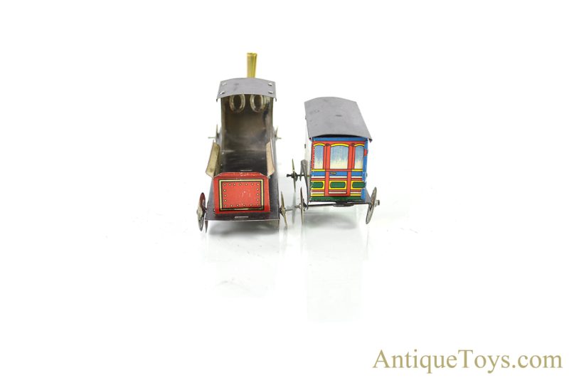 J.L. Hess Miniature Tin Lithographed No. 105 Locomotive Train for Sale <FONT COLOR="ff000 ">*SOLD*</font> - Image 5