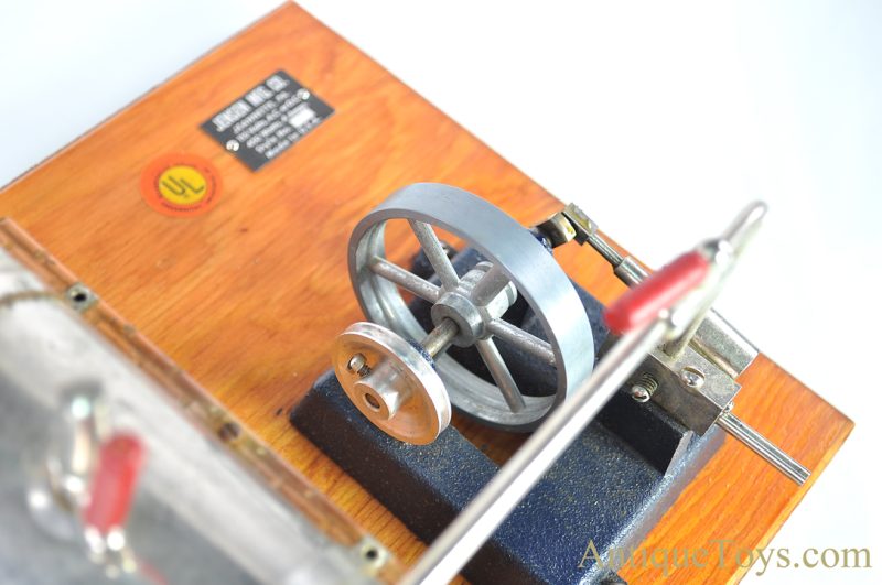 Jensen Mfg. Co. ca. 1940-1964 #5 115V AC/DC Horizontal Steam Engine with Box <FONT COLOR="ff000 ">*SOLD*</font> - Image 7