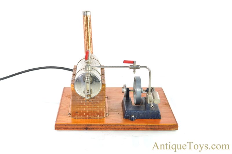 Jensen Mfg. Co. ca. 1940-1964 #5 115V AC/DC Horizontal Steam Engine with Box <FONT COLOR="ff000 ">*SOLD*</font> - Image 2