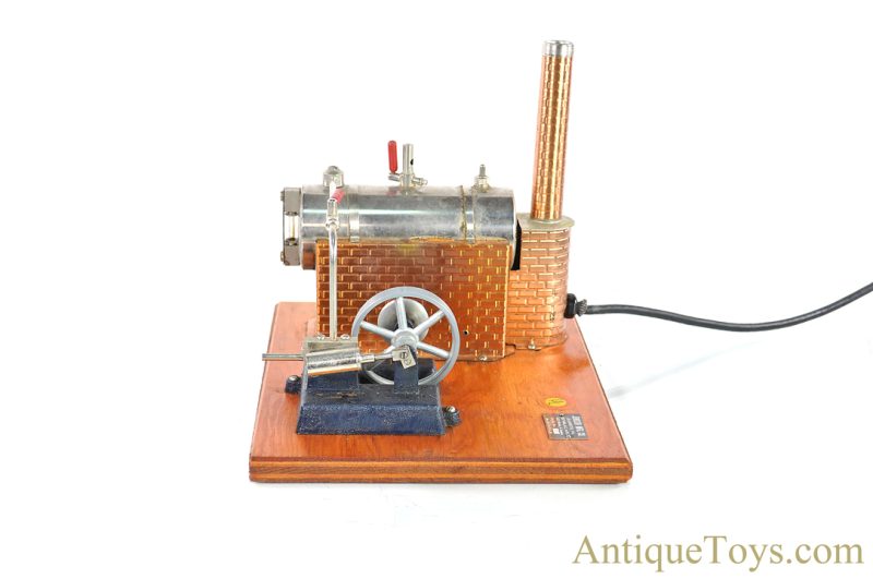 Jensen Mfg. Co. ca. 1940-1964 #5 115V AC/DC Horizontal Steam Engine with Box <FONT COLOR="ff000 ">*SOLD*</font> - Image 3