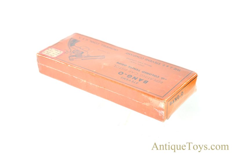 J.E. Stevens Co. “Bang-O” Toy Cap Pistol Gun with Box <FONT COLOR="ff000 ">*SOLD*</font> - Image 8