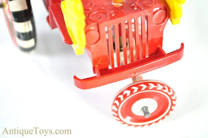 Marx Tin & Plastic Lithographed Windup "Peter Rabbit Eccentric Car" Wacky Jeep in Box <FONT COLOR="ff000 ">*SOLD*</font> - Image 7