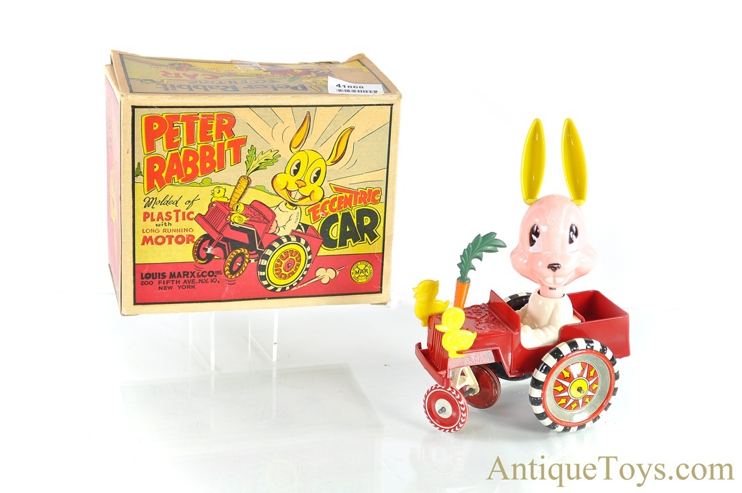 Marx Tin & Plastic Lithographed Windup “Peter Rabbit Marx Tin & Plastic Lithographed Windup “Peter Rabbit