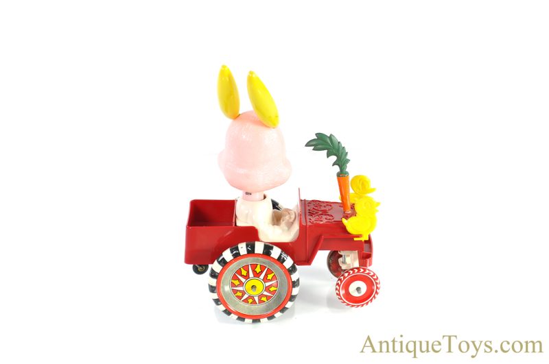 Marx Tin & Plastic Lithographed Windup "Peter Rabbit Eccentric Car" Wacky Jeep in Box <FONT COLOR="ff000 ">*SOLD*</font> - Image 2