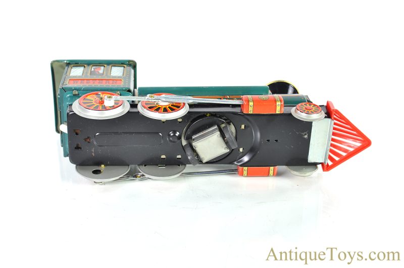 Masudaya Modern Toys (MT) Tin Lithographed Battery Operated Mystery Action "Western Special Locomotive" Japanese Toy with Box <FONT COLOR="ff000 ">*SOLD*</font> - Image 4
