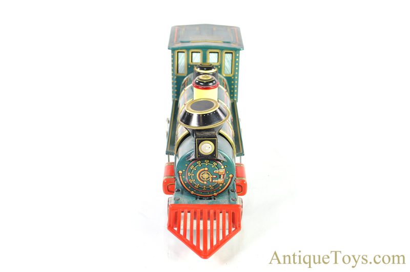 Masudaya Modern Toys (MT) Tin Lithographed Battery Operated Mystery Action "Western Special Locomotive" Japanese Toy with Box <FONT COLOR="ff000 ">*SOLD*</font> - Image 5